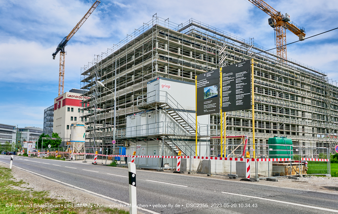 20.05.2023 - REVO Boardinghaus und Hochgarage in Neuperlach